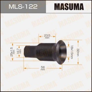 Футорка колесная MLS-122 MASUMA