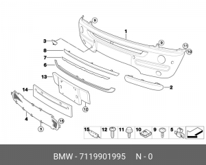 Деталь 7119901995 BMW