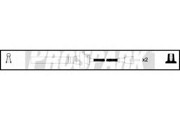 Ккомплект проводов зажигания OES907 STANDARD