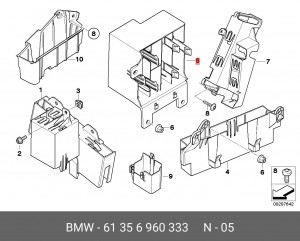 Деталь 61 35 6 960 333 BMW