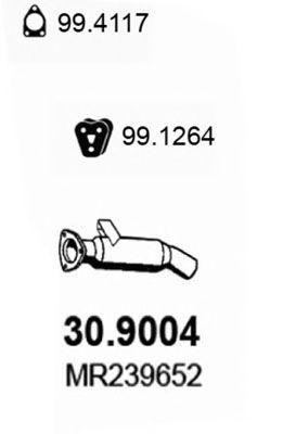 Выпускной трубопровод 309004 ASSO