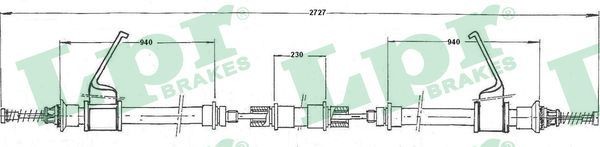 Приводной вал DS38055 LPR