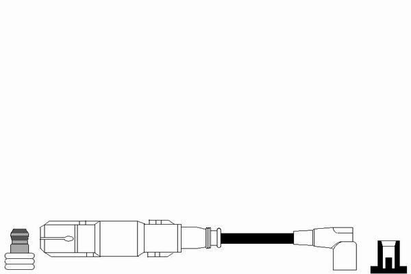 Провод зажигания 44097 NGK NTK