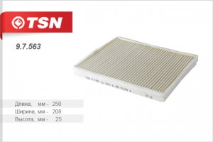 Фильтр салона 9.7.563 TSN