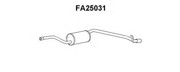 Глушитель выхлопных газов конечный FA25031 VENEPORTE