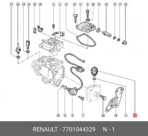 Подъёмный магнит 7701044329 RENAULT