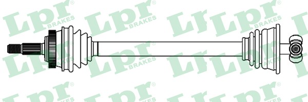 Приводной вал DS39254 LPR