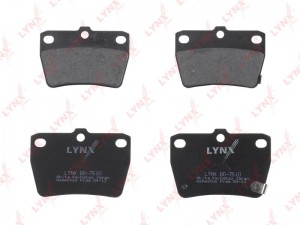 Колодки тормозные дисковые BD-7510 LYNXAUTO