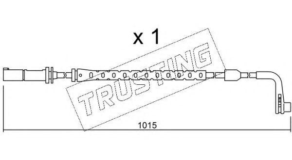 Сигнализатор, износ тормозных колодок SU.221 TRUSTING