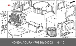 Деталь 79830S04003 HONDA