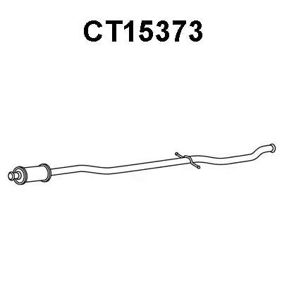 Ремонтная трубка, катализатор CT15373 VENEPORTE