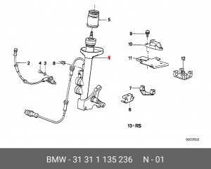 Деталь 31 31 1 135 236 BMW