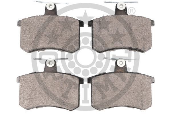 Комплект тормозных колодок, диско 9272 OPTIMAL