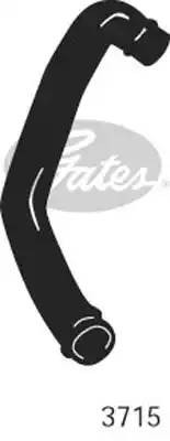 Шланг радиатора 3715 GATES