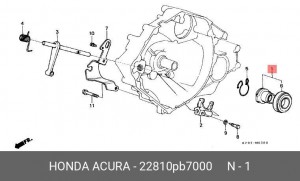 Выжимной подшипник 22810PB7000 HONDA