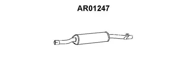 Предглушитель выхлопных газов AR01247 VENEPORTE