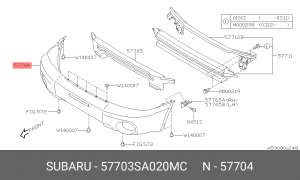 Деталь 57703SA020MC SUBARU