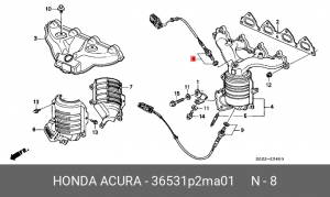 Лямбда-зонд 36531P2MA01 HONDA