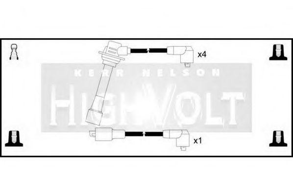 Ккомплект проводов зажигания OEF094 STANDARD