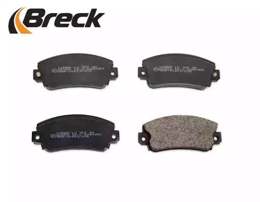 Комплект тормозных колодок, диско 209500070210 BRECK