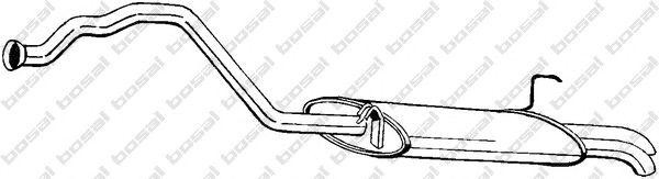 Глушитель выхлопных газов конечный 283019 BOSAL