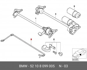 Деталь 52 10 8 099 005 BMW