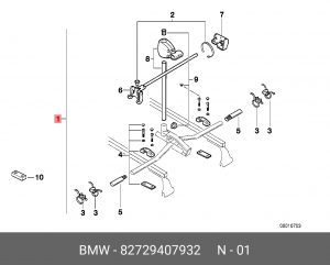 Велосипед 82 72 9 407 932 BMW