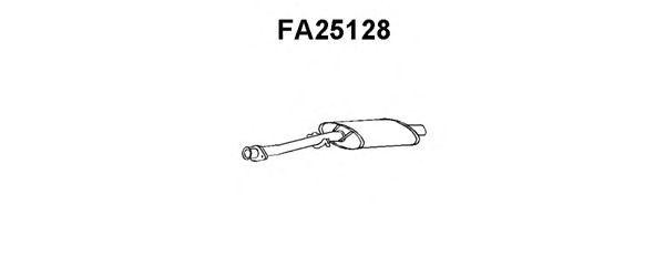 Предглушитель выхлопных газов FA25128 VENEPORTE