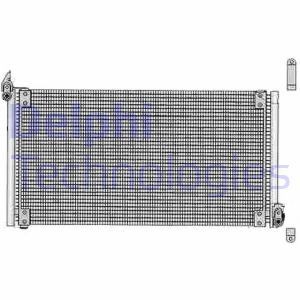 Конденсатор, кондиционер TSP0225264 DELPHI