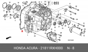 Прокладка АКПП 21811RXH000 HONDA
