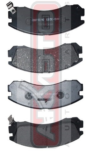 Колодки тормозные дисковые AKD-3233 AKYOTO