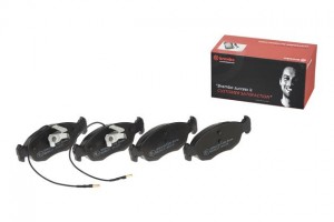 Комплект тормозных колодок, диско P61054 BREMBO