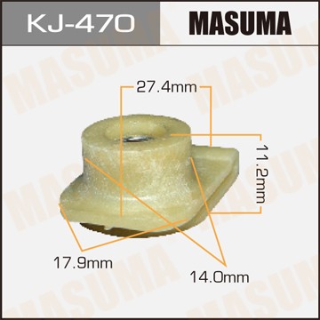Клипса крепежная KJ470 MASUMA