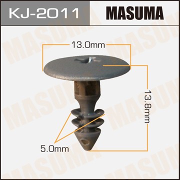 Клипса крепежная KJ2011 MASUMA