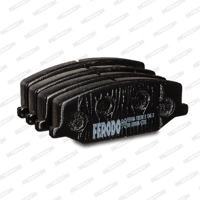 Комплект тормозных колодок, диско FDB396 FERODO