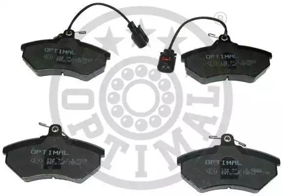 Комплект тормозных колодок, диско 9912 OPTIMAL