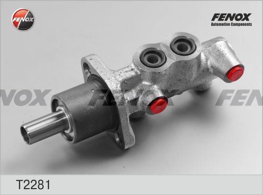 Цилиндр тормозной главный T2281 FENOX