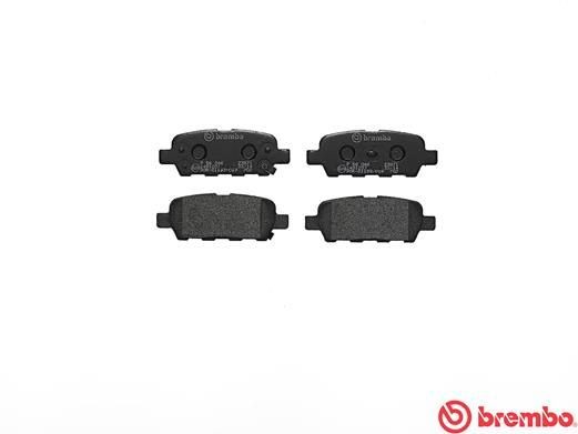 Комплект тормозных колодок, диско P56046 BREMBO