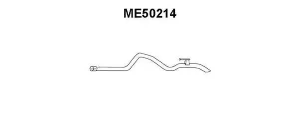 Выпускной трубопровод ME50214 VENEPORTE