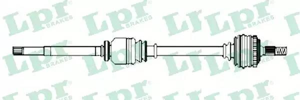 Приводной вал DS16151 LPR