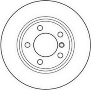 Тормозной диск 562090B BENDIX JURID