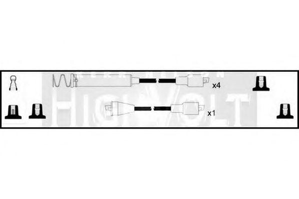 Ккомплект проводов зажигания OEF349 STANDARD