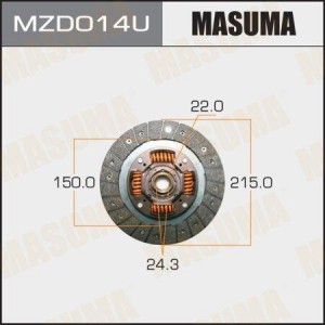 Диск сцепления MZD014U MASUMA