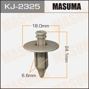 Зажим облицовки днища KJ2325 MASUMA