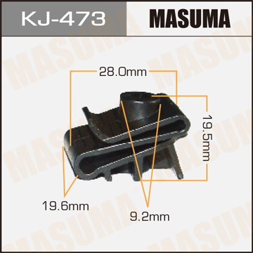 Клипса крепежная KJ473 MASUMA
