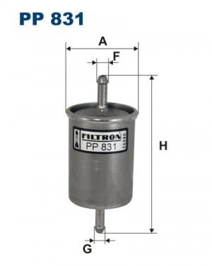 Фильтр топливный PP831 FILTRON