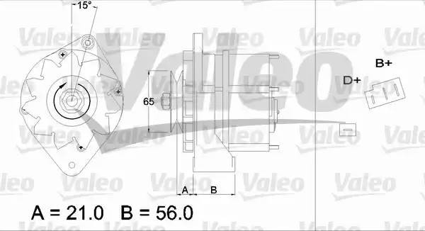 Генератор 436194 VALEO PHC