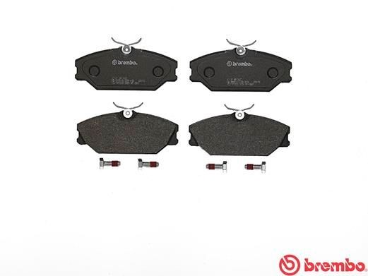 Комплект тормозных колодок, диско P68027 BREMBO