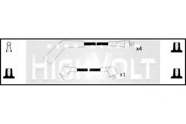 Ккомплект проводов зажигания OEF377 STANDARD
