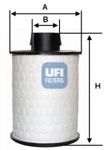 Топливный фильтр 60.H2O.00 UFI
